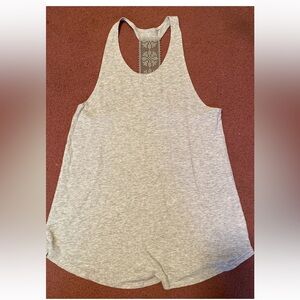 Aerie Women's  Light Heather Gray Racerback Tank Size XS